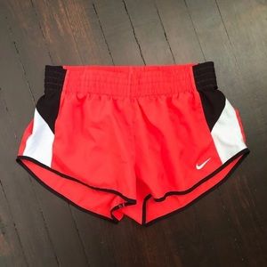 Red Nike Dri Fit Running Shorts